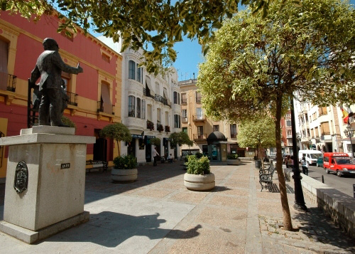 Plaza de la Soledad en Badajoz