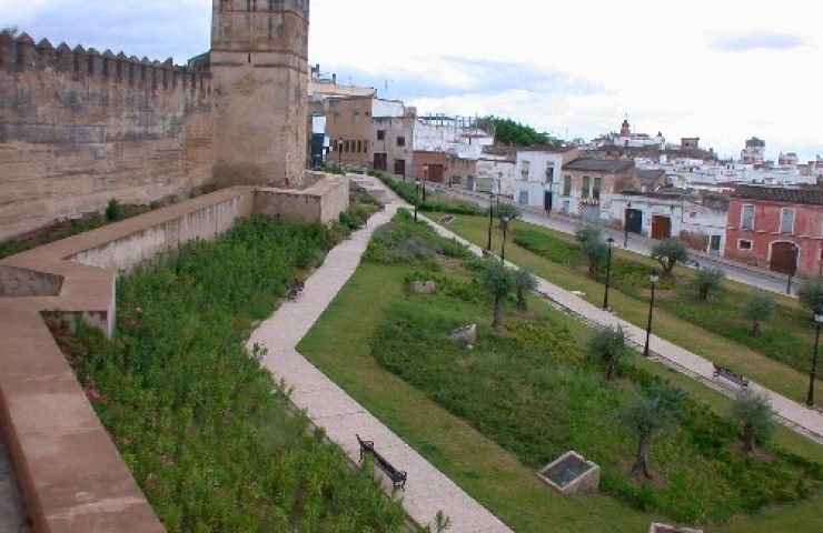 Parque de la Alcazaba en Badajoz